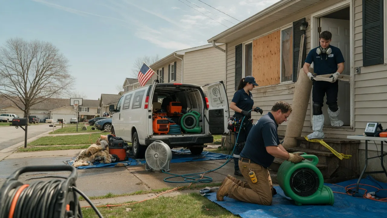 Water Damage Restoration in Wayne, MI near me